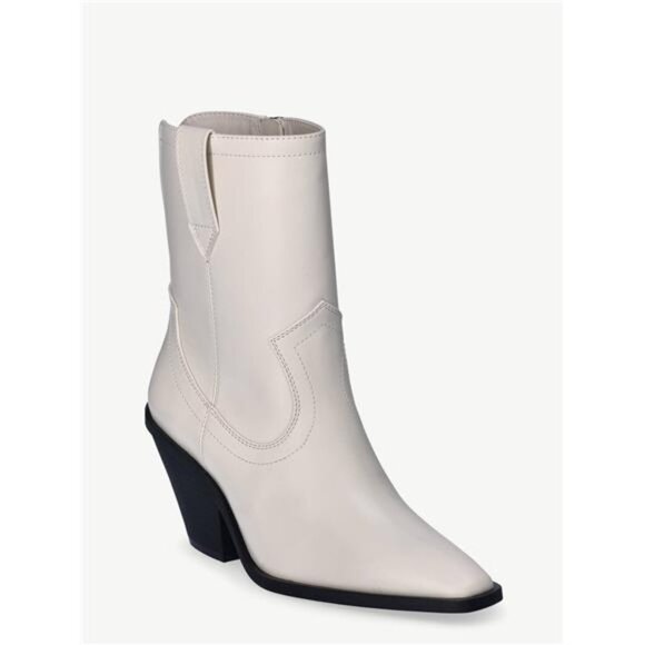 Shoes - Women’s Western-Style Booties for Chic Statements 2.8” Stacked Heel